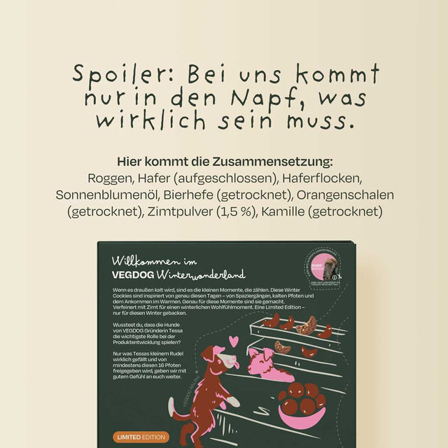 Hundekekse Winter Cookies