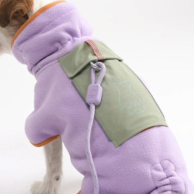 Woolly Wolf Fleece-Pullover Alpha 360, Lavender-Mix Hundepullover