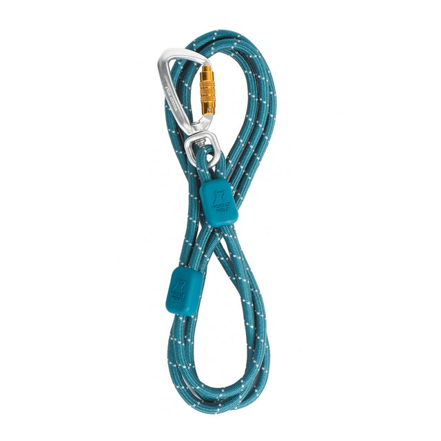 Woolly Wolf Hundeleine Tau, Deep Teal Hundeleine 8mm