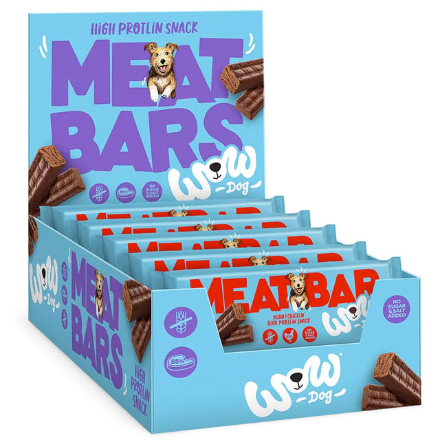 Wow Hundeleckerli Meat Bar – Huhn, 40g Hundeleckerli