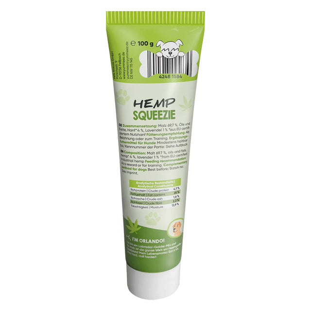 Yummeez Classic Squeezie Hanf, 100g Trainingssnack