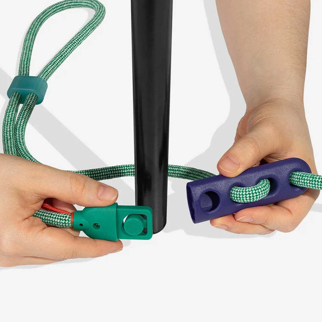 Zee.Dog Hands-Free Hundeleine Vert Velvet Vibes Hundeleine