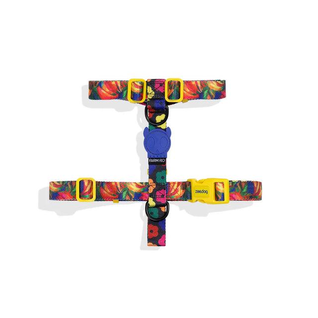 Zee.Dog Hundegeschirr H-Harness, Samba Hundegeschirr