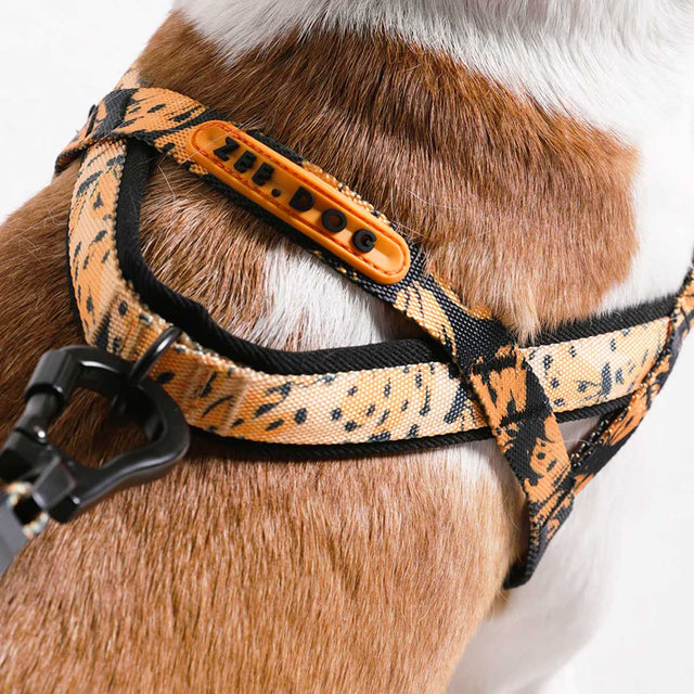 Zee.Dog Hundegeschirr Softer Walk Harness, Bossa Banana Hundegeschirr