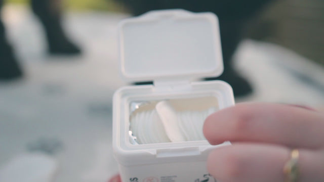 OurDogsLife Dental Wipes, Fingerlinge zur Zahnreinigung Zahnpflege für Hunde