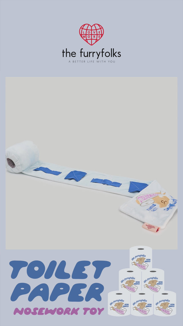 The FurryFolks Hundespielzeug, Toilet Paper Interaktiv