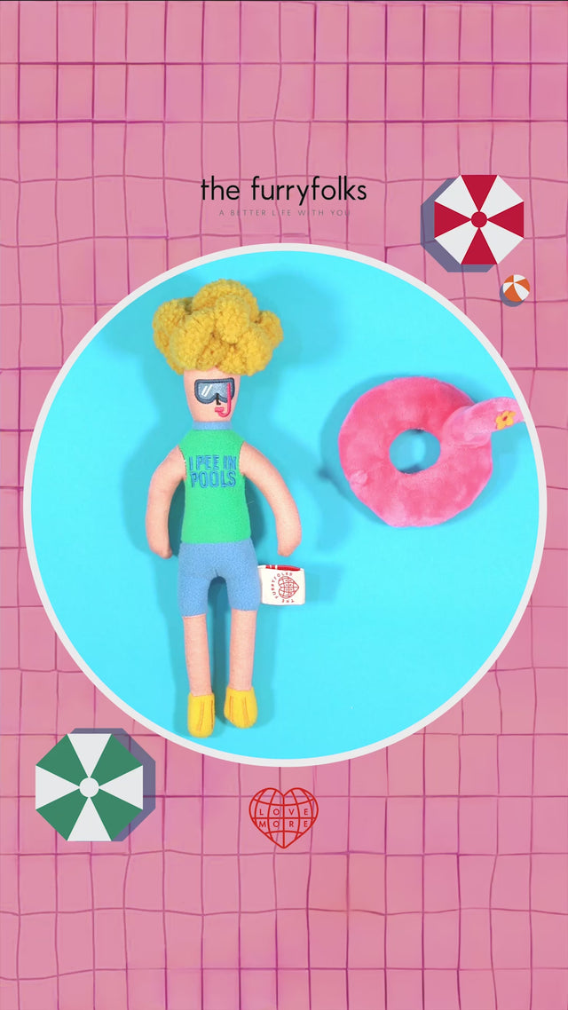 The FurryFolks Hundespielzeug, Flamingo Hooman Interaktiv