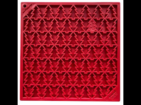 Sodapup Leckmatte | eMat Tree, Design „Peace“ Interaktiv