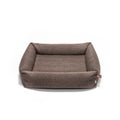 Hundebett Sleepy Deluxe | Herringbone Brown Cloud7