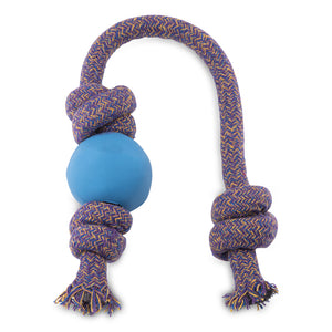 Hundespielzeug | Natural Rubber Ball on Rope