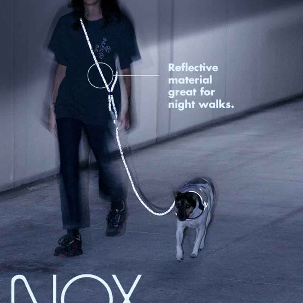 ZEE.DOG I Hands-Free Leash | Die reflektierende Hundeleine NOX