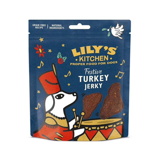 Hundeleckerli | Christmas Festive Turkey Jerky, 70g
